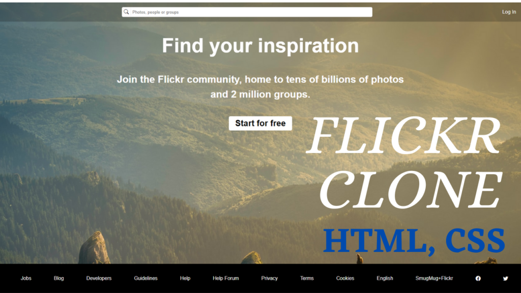 Flickr Clone